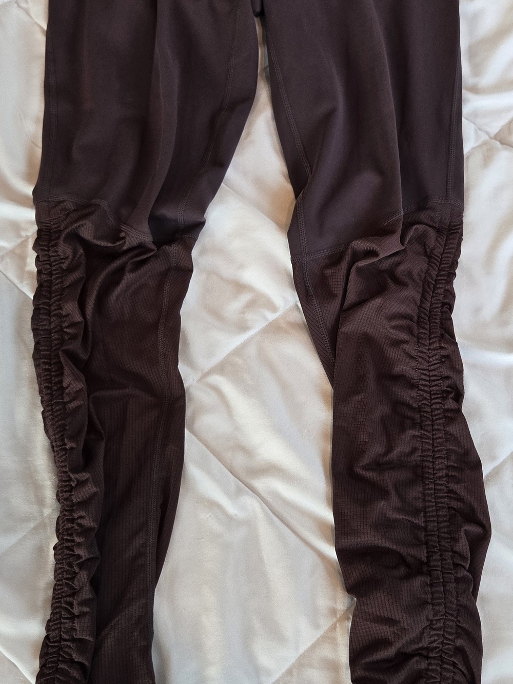 Fabletics Chocolate Brown Cashel Foldover Leggings